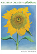 Georgia O'Keeffe: Sunflowers Notecard Folio_Front_Flat