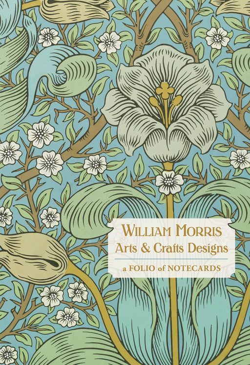 William Morris: Arts & Crafts Designs Notecard Folio_Front_Flat