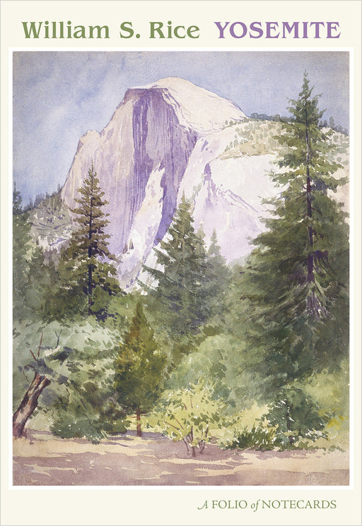William S. Rice: Yosemite Notecard Folio_Front_Flat