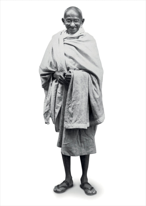 Mahatma Gandhi Postcard_Front_Flat