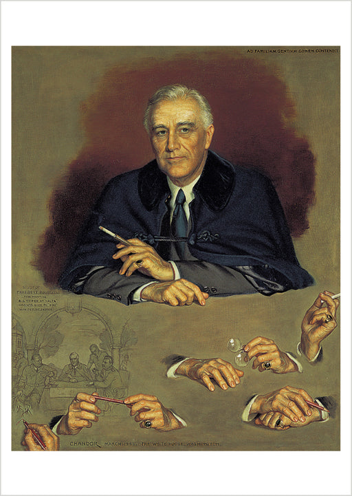 Franklin D. Roosevelt Postcard_Front_Flat