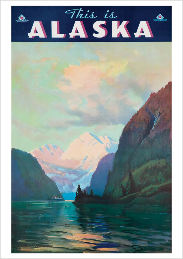 Sydney Laurence: This Is Alaska Postcard_Front_Flat