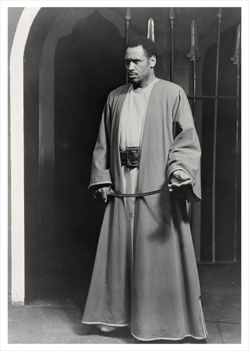 Paul Robeson as Othello Postcard_Front_Flat
