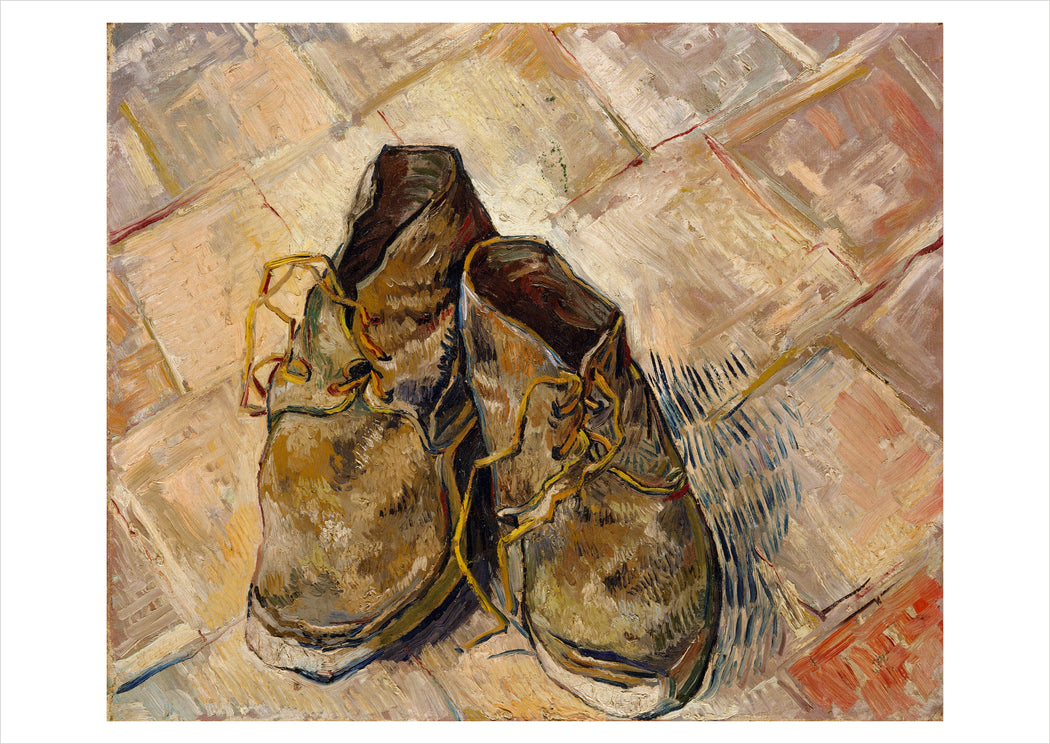 Vincent van Gogh: Shoes Postcard_Front_Flat