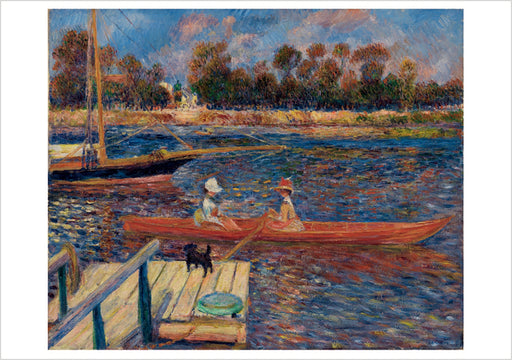Pierre-Auguste Renoir: The Seine at Argenteuil Notecard_Front_Flat