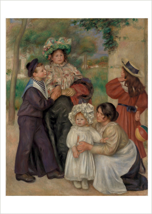 Pierre-Auguste Renoir: The Artist's Family Notecard_Front_Flat