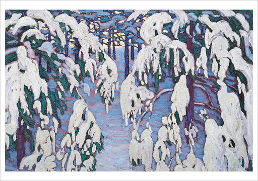 Lawren S. Harris: Snow Fantasy Notecard_Front_Flat