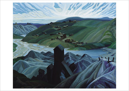 Franklin Carmichael: A Northern Silver Mine Notecard_Front_Flat