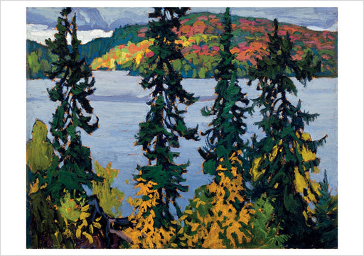 Lawren S. Harris: Montreal River Notecard_Front_Flat