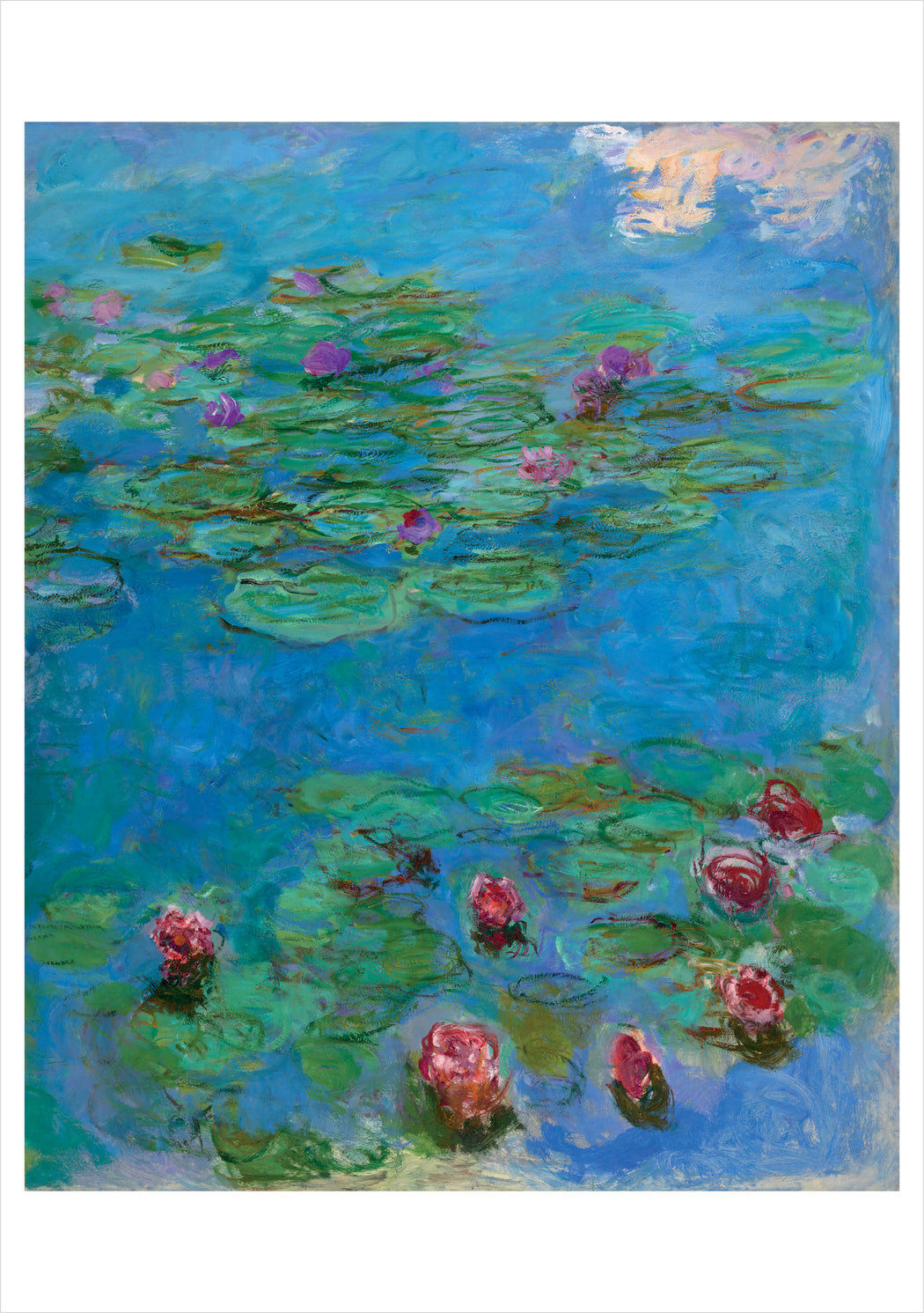Claude Monet: Water Lilies Notecard_Front_Flat