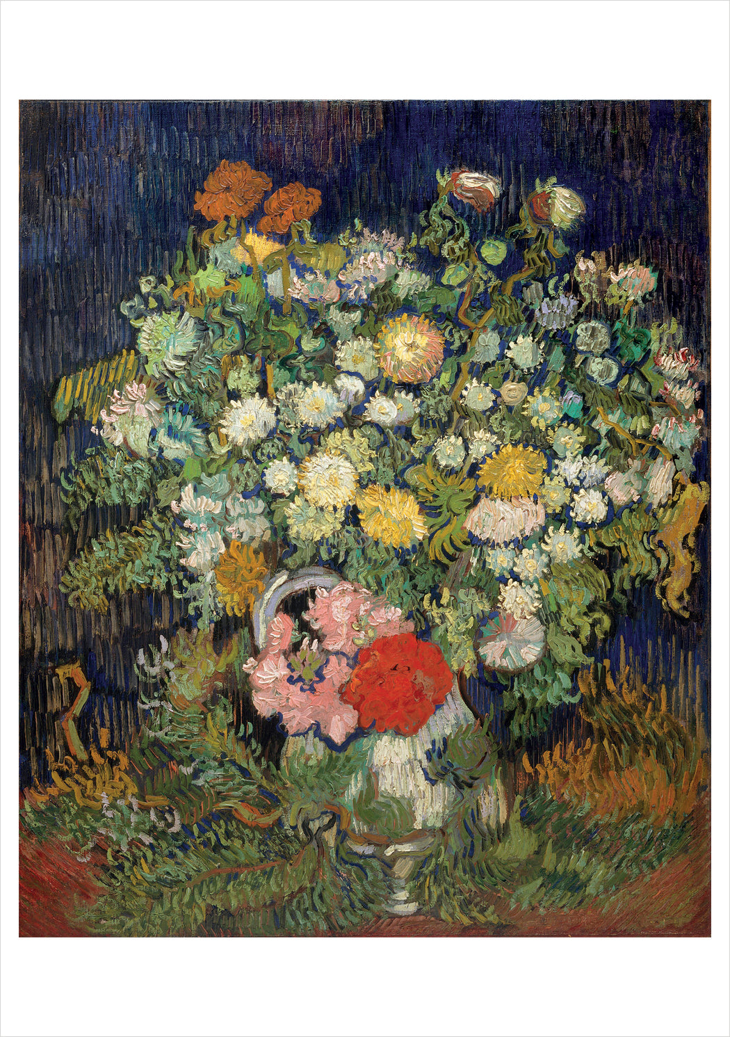 Vincent van Gogh: Bouquet of Flowers in a Vase Notecard_Front_Flat