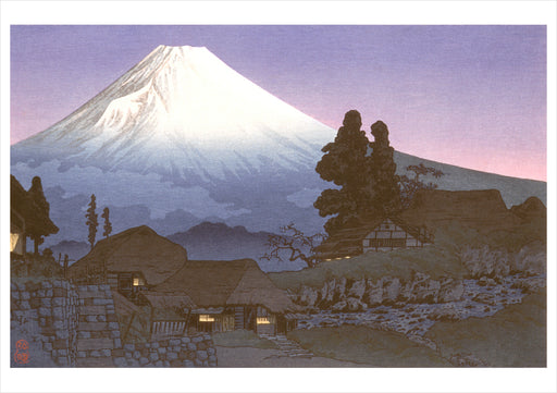 Takahashi Hiroaki: Mt. Fuji Notecard_Front_Flat