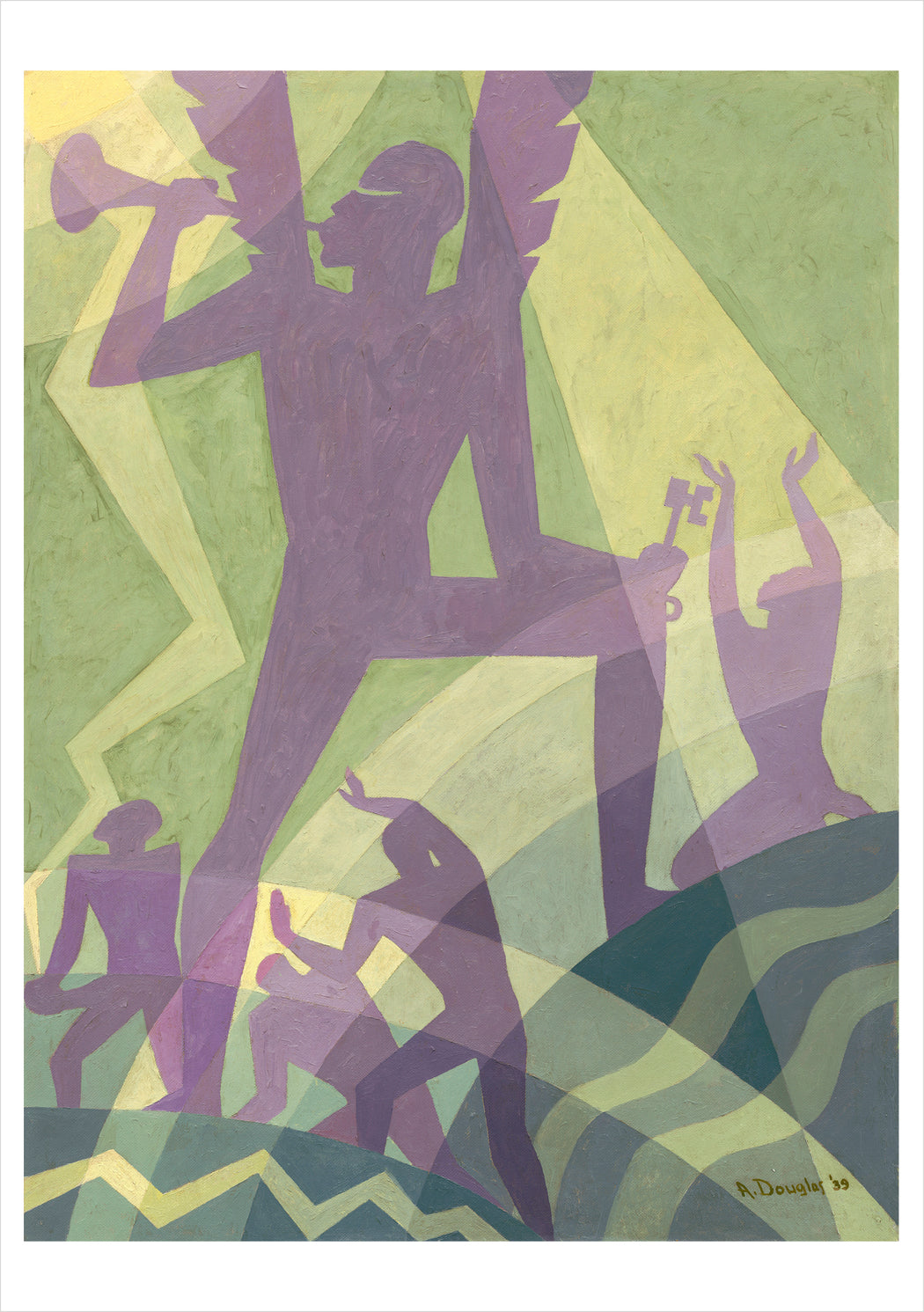 Aaron Douglas: The Judgment Day Notecard_Front_Flat