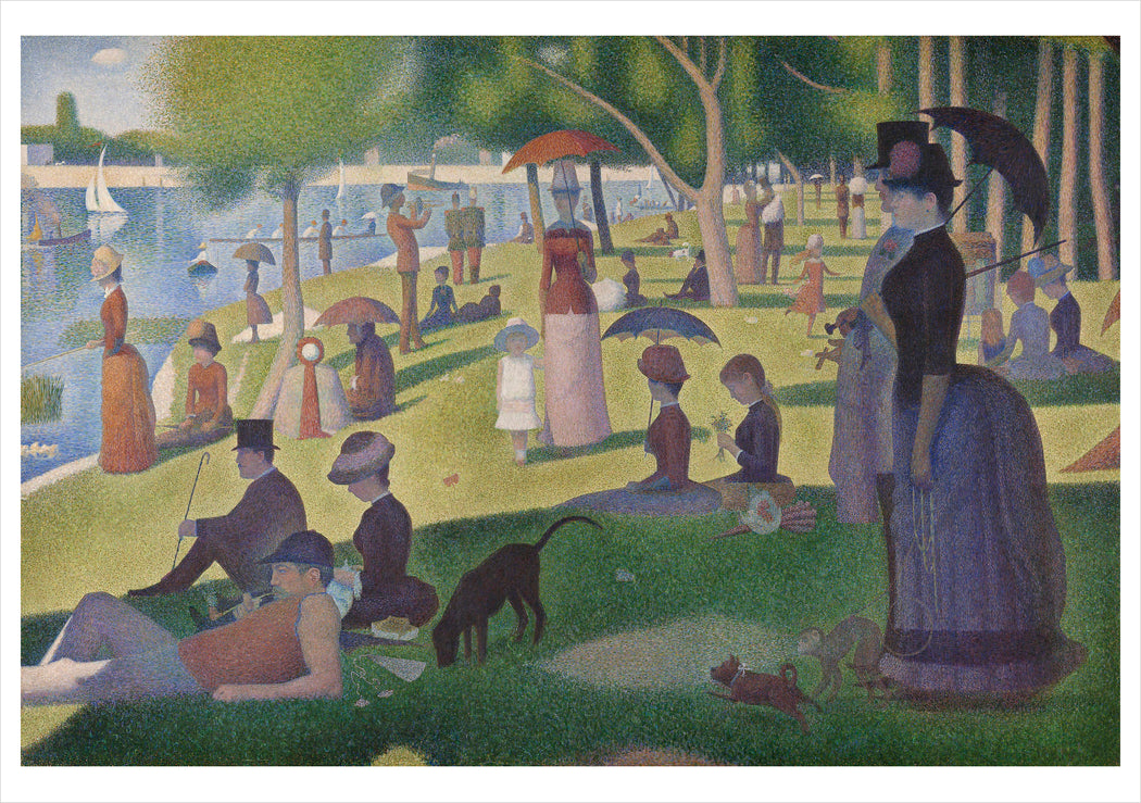 Georges Seurat: A Sunday on La Grande Jatte Notecard_Front_Flat
