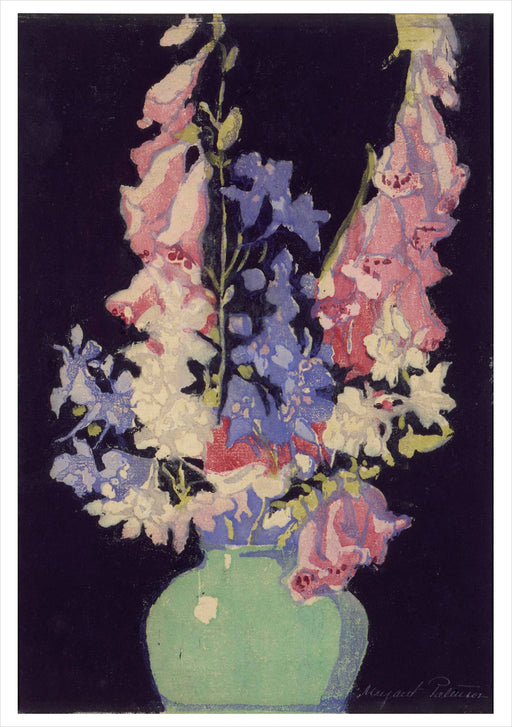 Margaret Jordan Patterson: Garden Flowers Notecard_Front_Flat