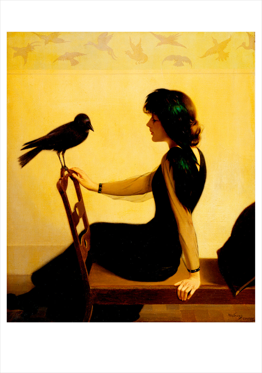 Harry W. Watrous: The Chatterers Notecard_Front_Flat