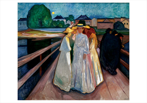 Edvard Munch: On the Bridge Notecard_Front_Flat