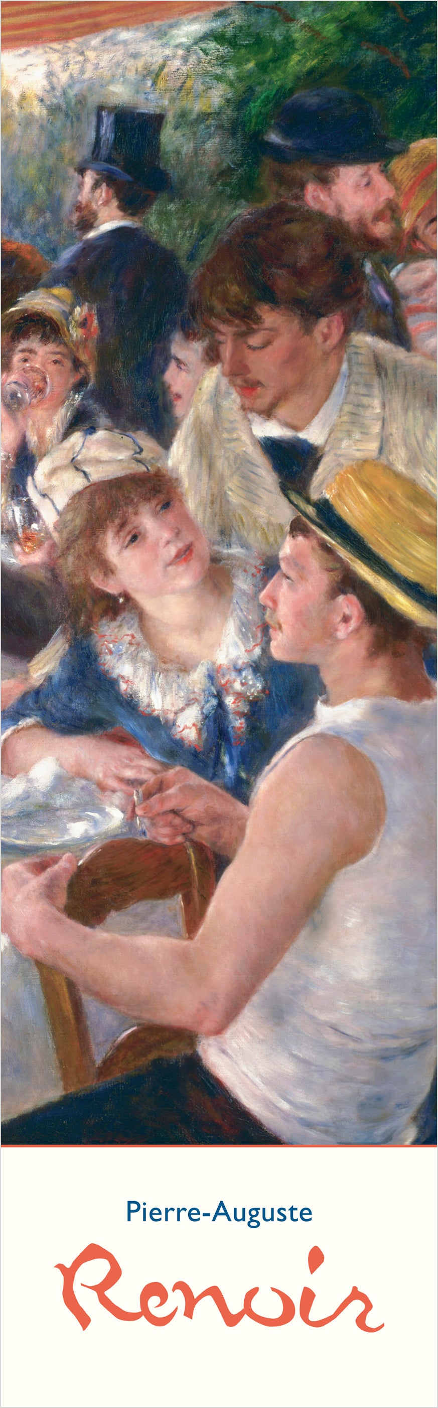 Pierre-Auguste Renoir: Luncheon of the Boating Party Bookmark_Front_Flat