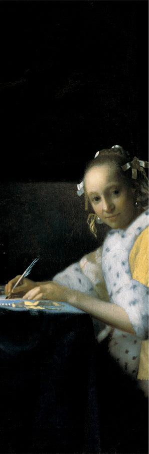 Johannes Vermeer: A Lady Writing Bookmark_Front_Flat