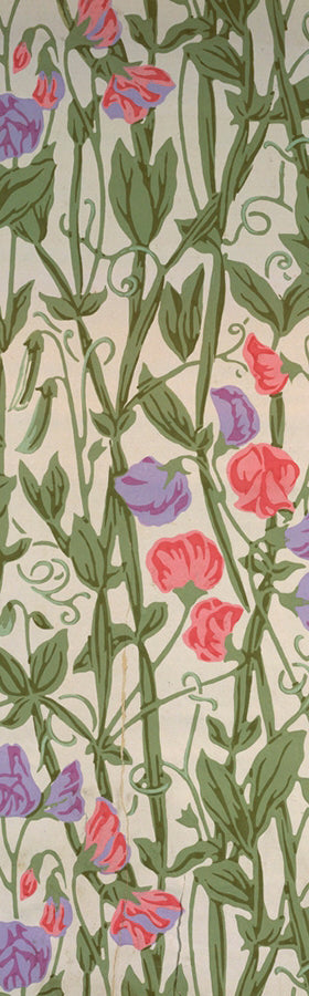 William Morris: Sweet Pea Pattern Bookmark_Front_Flat