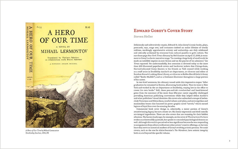 Edward Gorey: His Book Cover Art & Design_Interior_1