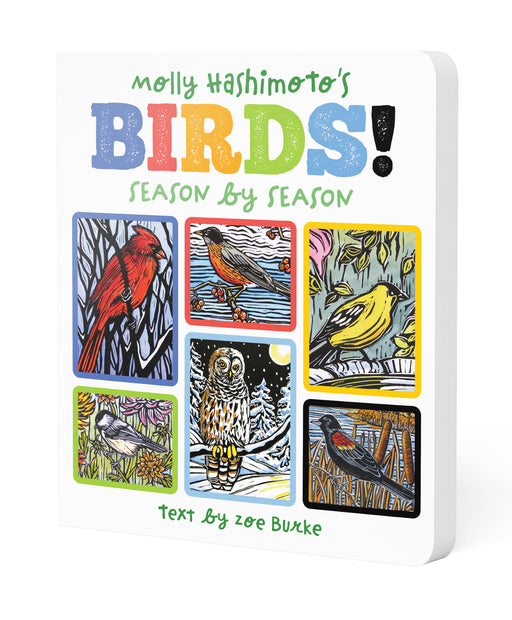 Molly Hashimoto’s Birds! Season by Season Board Book_Front_3D