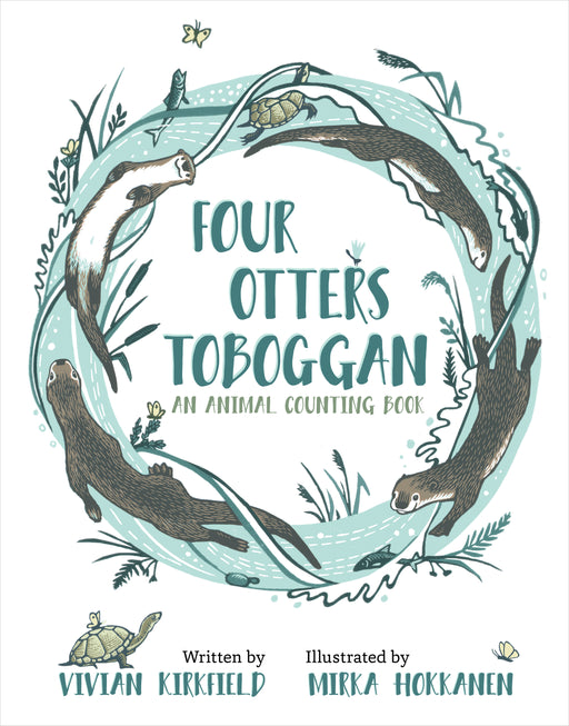 Four Otters Toboggan: An Animal Counting Book_Front_Flat