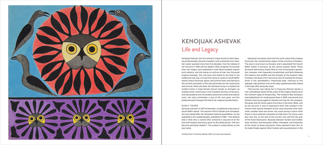 Kenojuak Ashevak: Life and Legacy_Interior_1