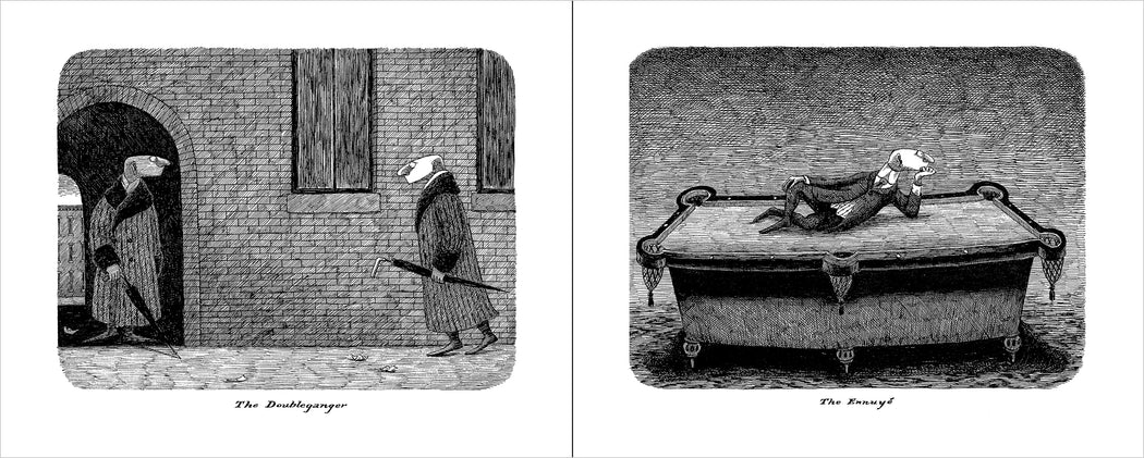 Edward Gorey: The Angel, The Automobilist, and Eighteen Others_Interior_2