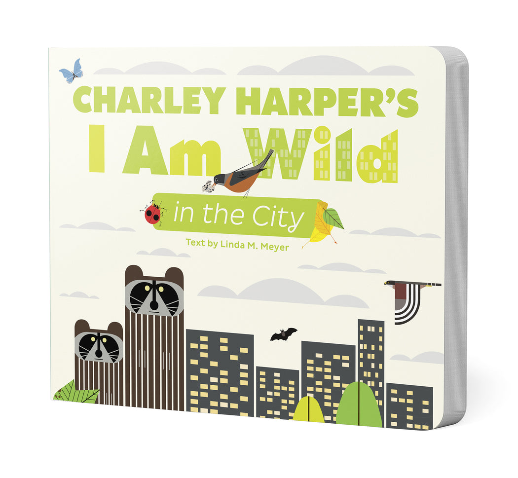 Charley Harper’s I Am Wild in the City Board Book_Front_3D