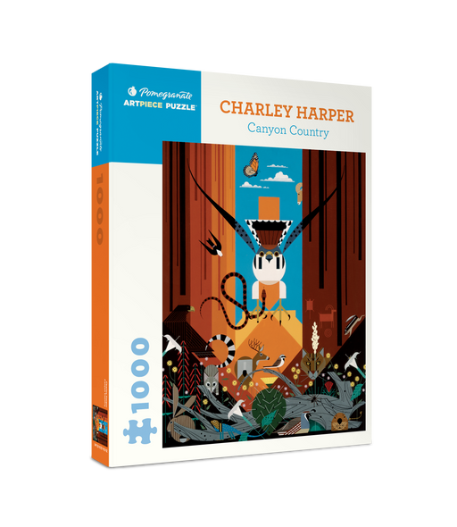 Charley Harper: Canyon Country 1000-Piece Jigsaw Puzzle_Primary