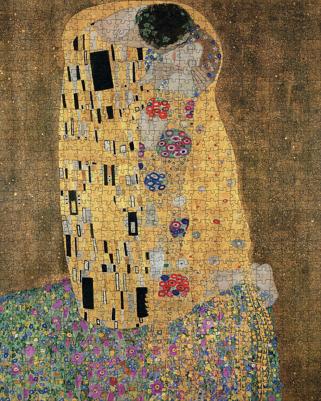 Gustav Klimt: The Kiss 1000-Piece Jigsaw Puzzle_Zoom