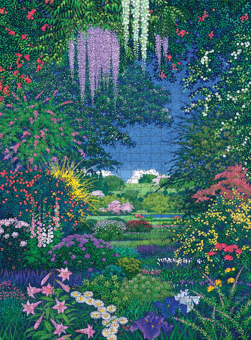 Hiroo Isono: Full Bloom 1000-Piece Jigsaw Puzzle_Zoom