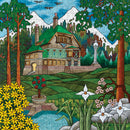 CJ Hurley: Cliffside House in Mountains 500-Piece Jigsaw Puzzle_Zoom