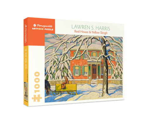 Lawren S. Harris: Red House and Yellow Sleigh 1000-Piece Jigsaw Puzzle_Primary