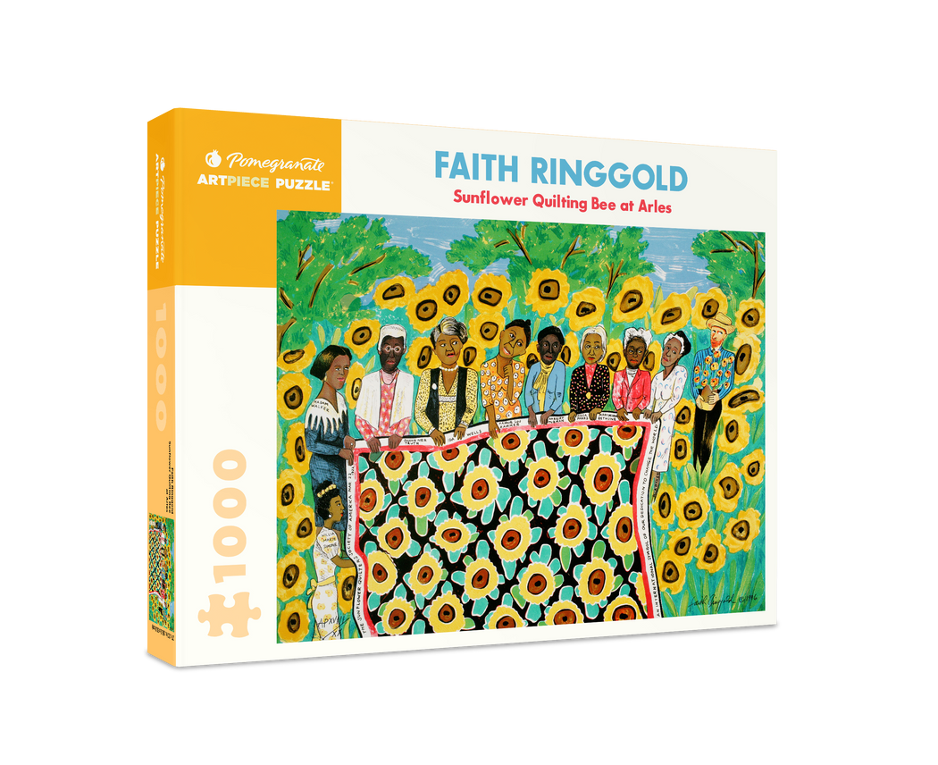 Faith Ringgold: Sunflower Quilting Bee at Arles 1000-Piece Jigsaw Puzzle_Primary