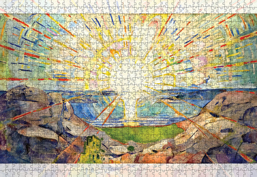 Edvard Munch: The Sun 1000-Piece Jigsaw Puzzle_Zoom