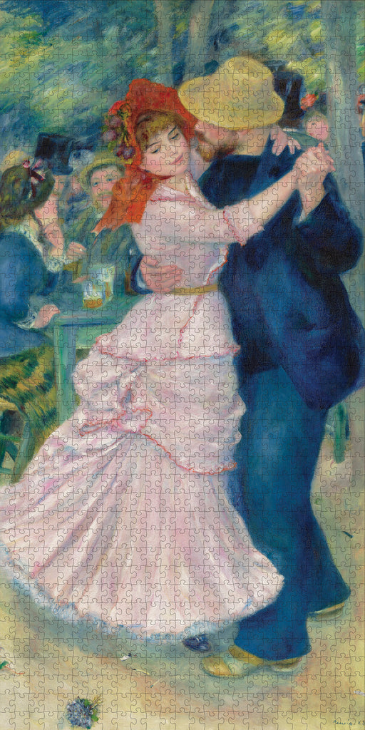 Pierre-Auguste Renoir: Dance at Bougival 1000-Piece Jigsaw Puzzle_Zoom