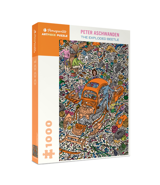 Peter Aschwanden: The Exploded Beetle 1000-Piece Jigsaw Puzzle_Primary
