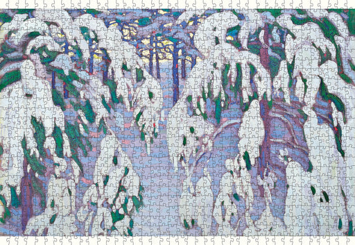 Lawren S. Harris: Snow Fantasy 1000-Piece Jigsaw Puzzle_Zoom