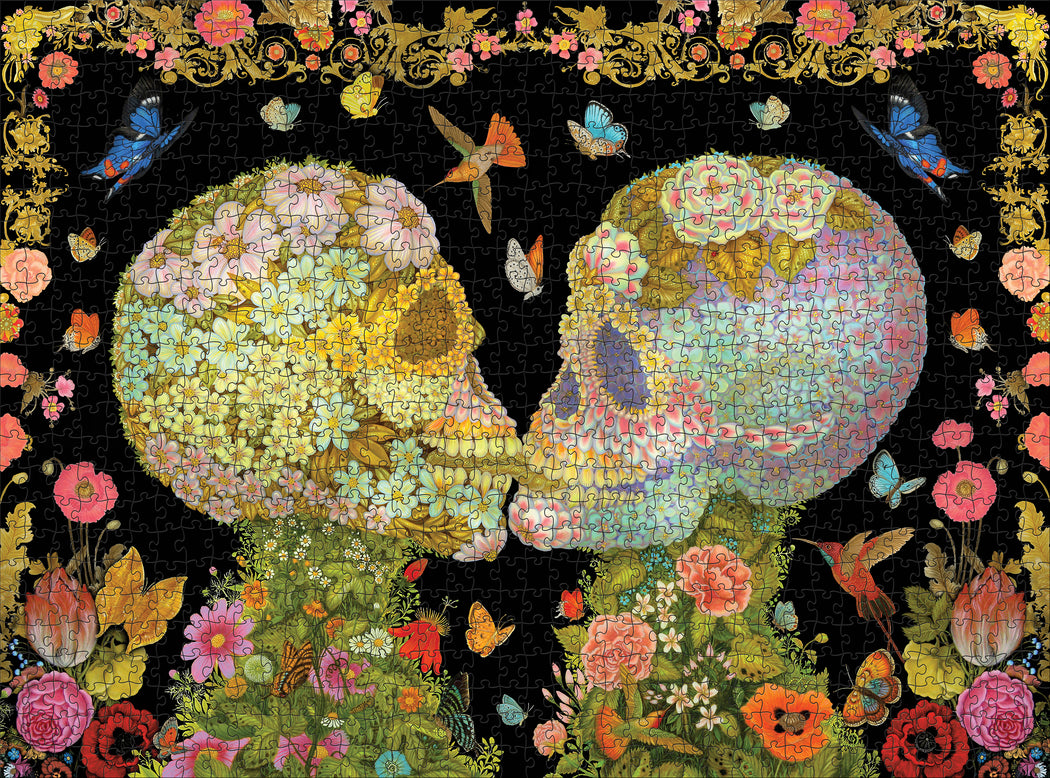 Tino Rodriguez and Virgo Paraiso: The Ecstatic Kiss of Spring 1000-Piece Jigsaw Puzzle_Zoom