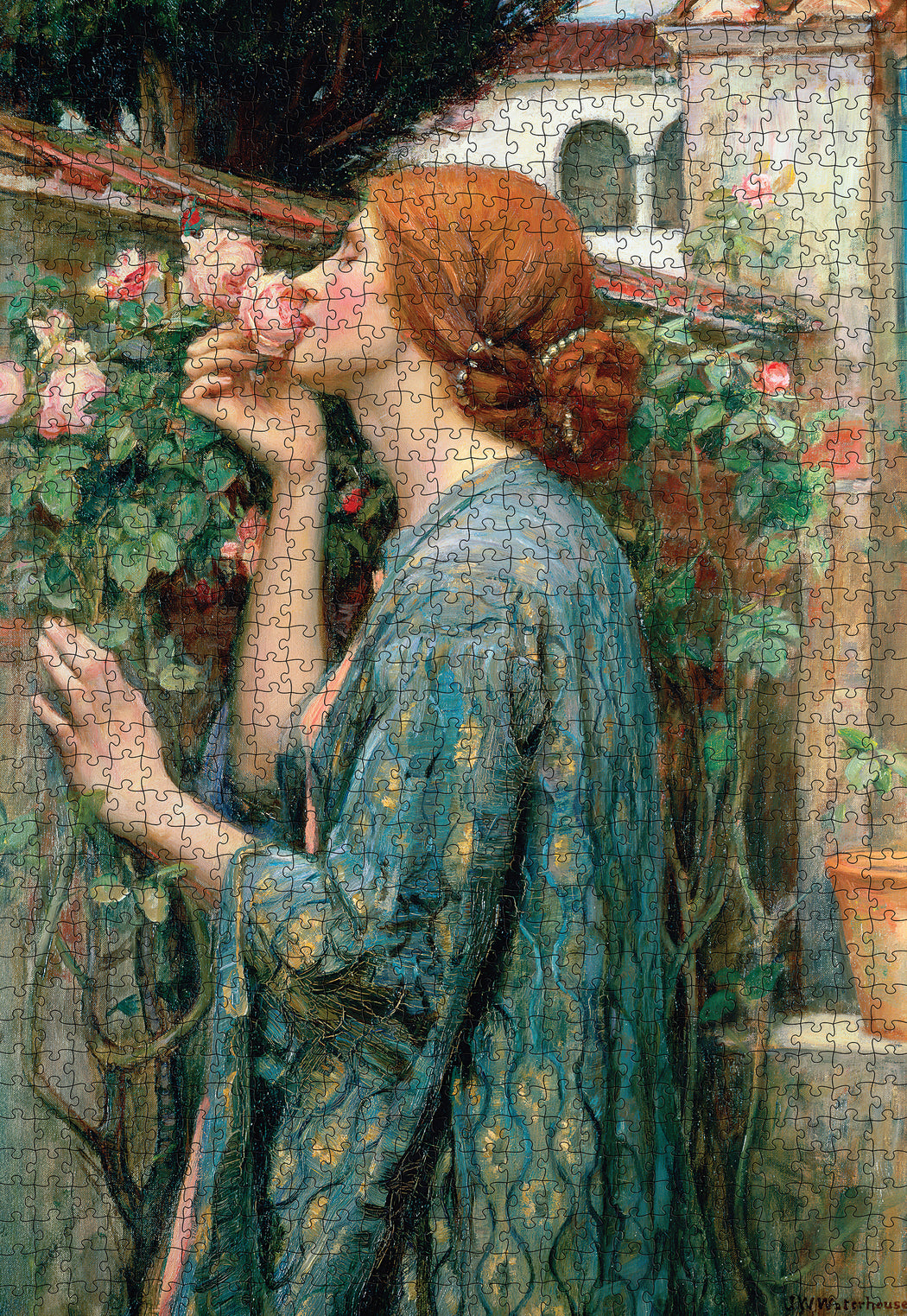John William Waterhouse: The Soul of the Rose 1000-Piece Jigsaw Puzzle_Zoom