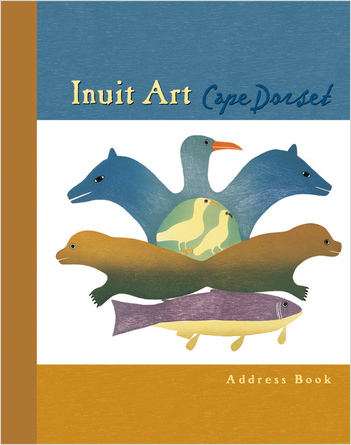 Inuit Art: Cape Dorset Deluxe Address Book_Front_Flat