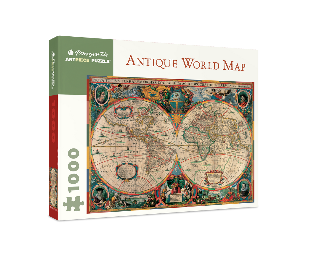 Antique World Map 1000-piece Jigsaw Puzzle_Primary