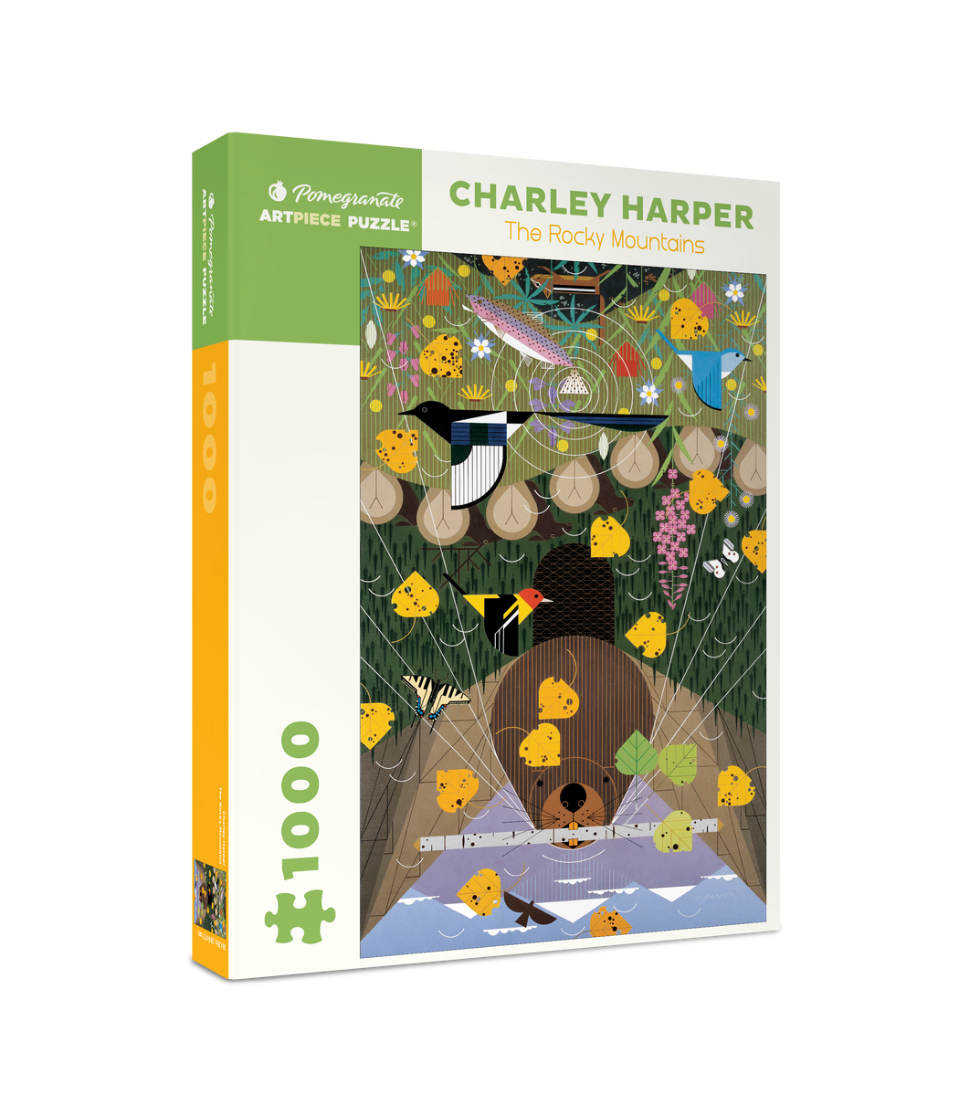Charley Harper: The Rocky Mountains 1000-piece Jigsaw Puzzle_Primary