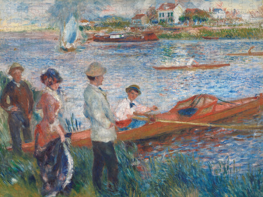 Auguste Renoir: Oarsmen at Chatou 500-piece Jigsaw Puzzle_Zoom