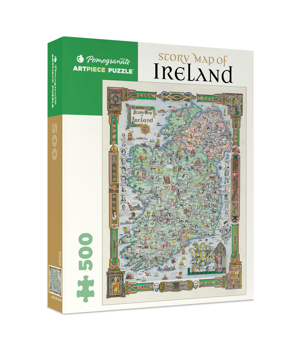 Story Map of Ireland 500-piece Jigsaw Puzzle_Primary