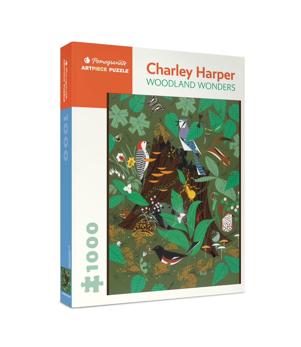 Charley Harper: Woodland Wonders 1000-piece Jigsaw Puzzle_Primary