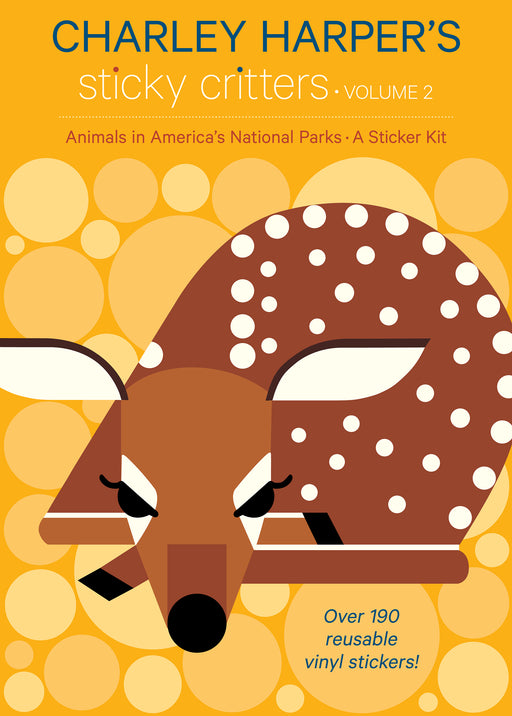 Charley Harper's Sticky Critters, Volume 2: Animals in America's National Parks Sticker Kit_Front_Flat
