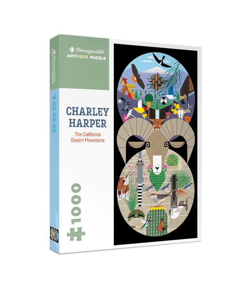Charley Harper: The California Desert Mountains 1000-Piece Jigsaw Puzzle_Primary